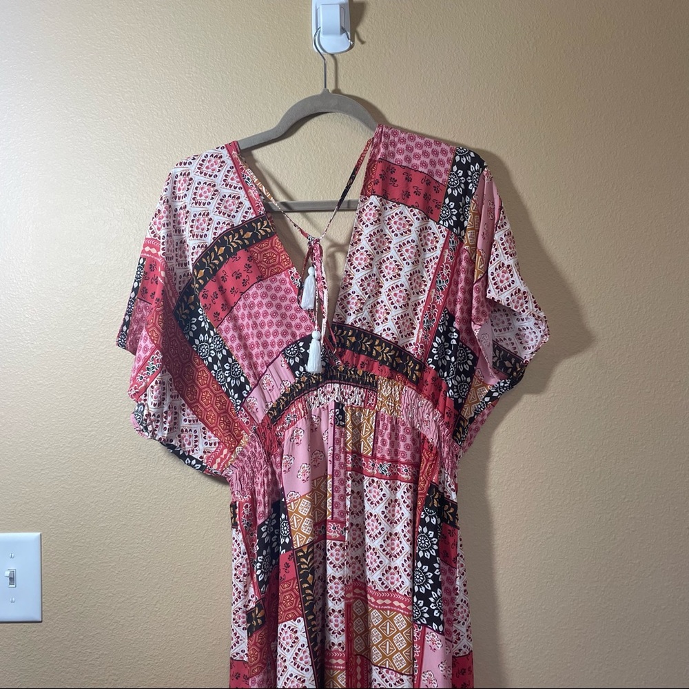 Blue Island Maxi dress Swim Cover Up